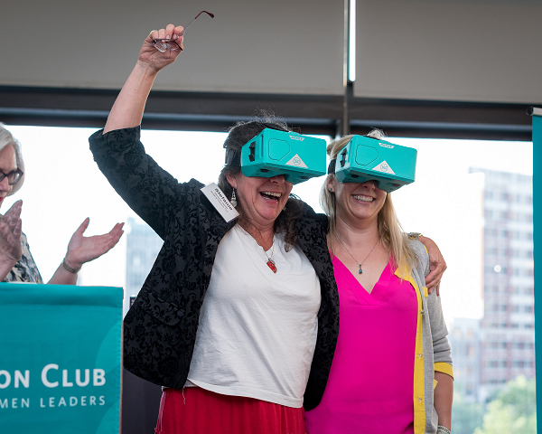 Alison Simons Receives Boston Club’s Virtual Reality Award image